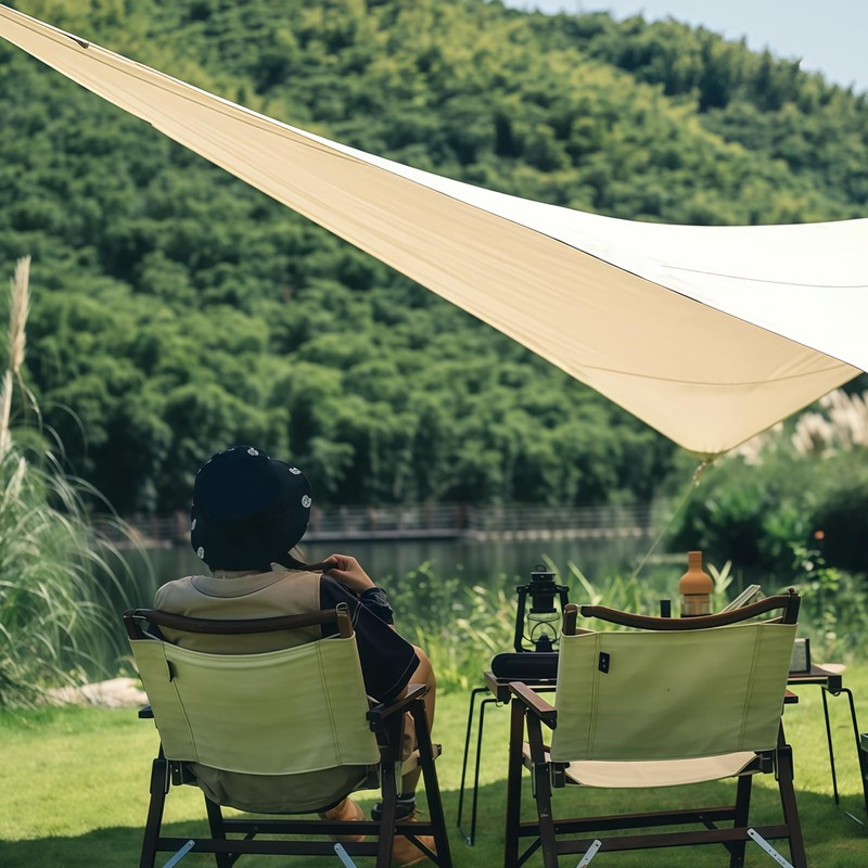 Triangle Sun Shade Sails, 2 x 2 x 2M Waterproof
