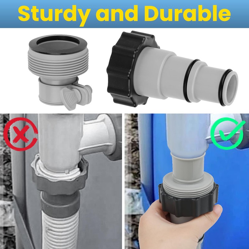 Pool Hose Adapter Type A/B for Intex, Pool Pump Hose
