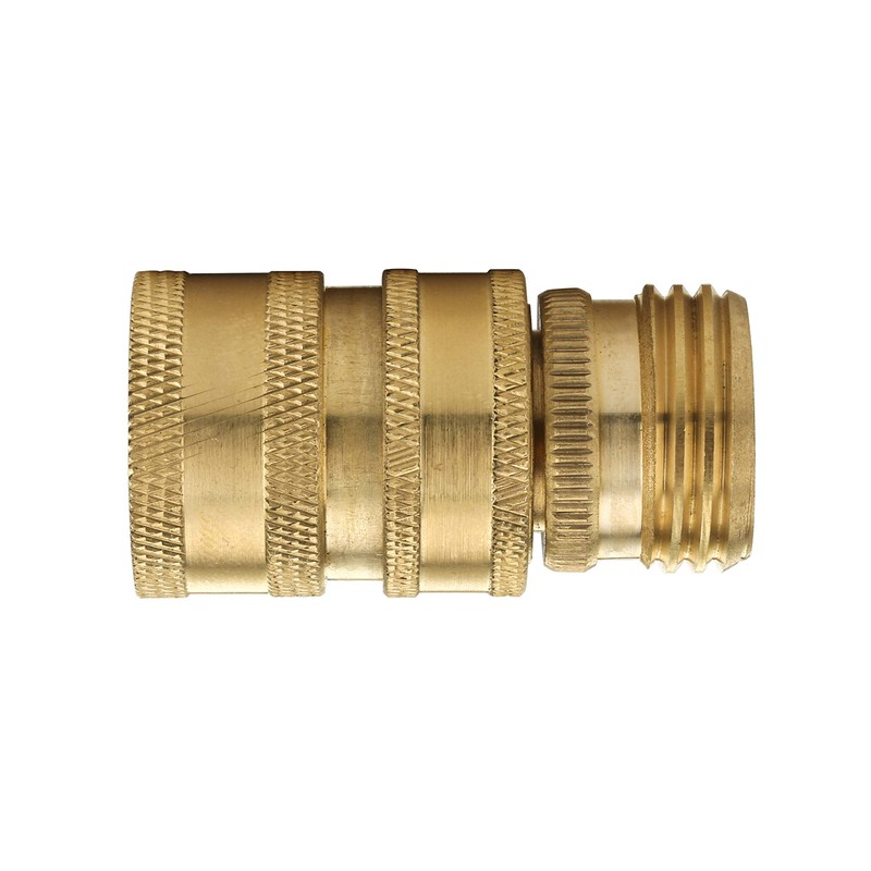 M MINGLE Garden Hose Quick Connect Fittings, 3/4 Inch GHT