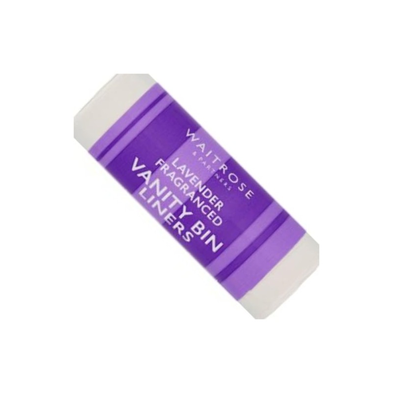 Waitrose Lavender Fragranced Vanity Bin Liners 10 litres - Pack