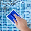 Pack of 2 Pool Sponge Brushes, Pool Cleaning Hand Scrubber,