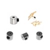 20Pcs Pin Backs Locking Metal Pin Locking Pin Backs for