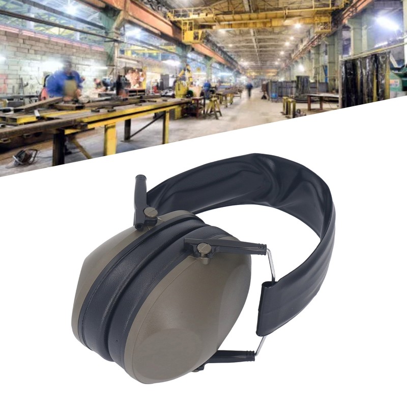 Noise Reduction Safety Ear Muffs Hearing Protection Earmuffs Foldable Sound