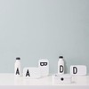 Design Letters Personal Water Bottle, White (Q), BPA-Free, 500 ml,