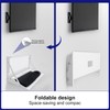 Otoolling 1 Pcs 24 Inch Keyboard Wall Mount Foldable Fits