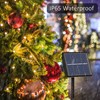 Beieverluck 8 Pack Solar Powered Fairy Lights Outdoor Waterproof 33FT