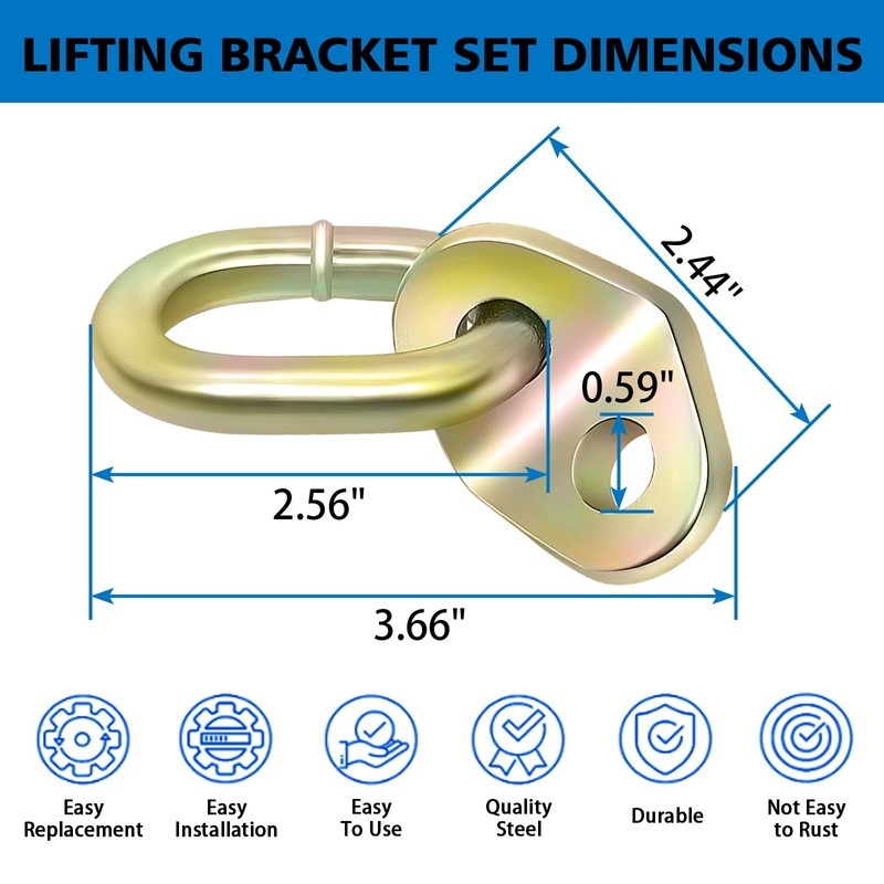 7100 Engine Lift Bracket 5500 lb Capacity Engine Lifting Brackets,