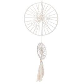 Double Ring Dreams Catcher Bohemian Style Decorations Wall Hand Made Woven Pendant