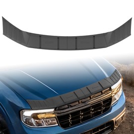 Hood Deflector Compatible with 2022-2026 Ford Maverick, Hood Shield Bug Deflector Bug Guard Protector Cover, TPE Exterior Accessories for Maverick