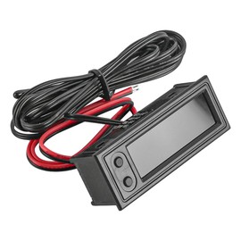 VOANZO Electronic Car Clock Luminous Digital Car Clock Clock Decoration ABS Car Accessories with Green Indicator for Car Interior Dashboard or Car Interior Accessories