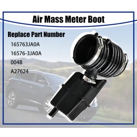 Engine Air Intake Hose 165763JA0A 16576-3JA0A 004B A27624 for Nissan Murano 2015-2023 Pathfinder 2013-2016 Infiniti QX60 JX35 - Replacement Part to Keep Your Vehicle Running Smoothly