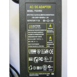 Replacement for 24V 2A AC-DC Adaptor for Dewalt DWST1-81079-GB Jobsite Radio