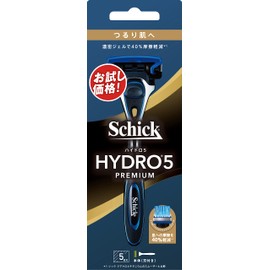 Hydro Schick Hydro 5 Premium Smooth Skin Holder with Blade Skin Guard 5 Blades, Silver