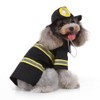POPETPOP 1 Set Pet Clothing Has Santa Claus Costume Santa Claus Hat Dog Cosplay Santa Clause Suit Pets Fireman Costume Pet Dog Clothes Performance Costume Transformed Coat Elder Pumpkin