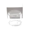 3-Pack Replacement Bubble Glass Compatible with Freemax Mesh Pro/Mesh Pro