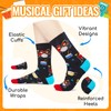 Zmart Drumming Gifts for Drummer - Drumline Percussion Socks for