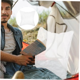 NOLITOY 4pcs Inflatable Pillow Insert Camping Cushion for Travel Support for Tents Boats and Hotels