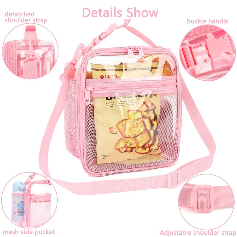FlowFly Kids Lunch box Insulated Soft Bag Mini Cooler Back