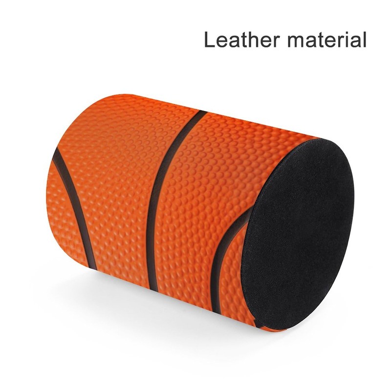 Basketball Print Texture Pen Holder Pencil Organizer Cute Pencil Cup