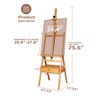 DJAR Large Art H-Frame Easel with Storage Drawer and Shelf,