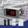Digital Temperature Controller XR03CX-4N0F1 for Commercial Refrigeration, 120V 50-60Hz, Compatible