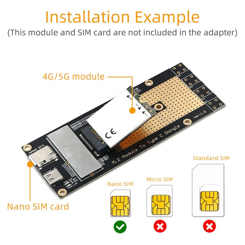 M.2 Module to USB 3.0 Adapter Professional M.2 to USB