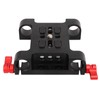 1/4in Camera Mounting Base Plate Aluminum Alloy 15mm Diameter DSLR