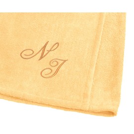 Lashuma Framsohn Sauna Towel Fun Sarong Sauna Kilt for Women Colour Lime Yellow Embroidered Monogram in Gold Yellow