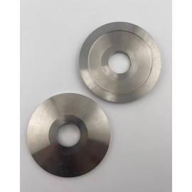 Crown Kirk Industrial Arbor Bench Grinding Washers 2-3/4" OD x 3/4" ID - Stainless Steel CNC Machined