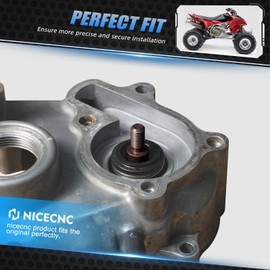 NICECNC Water Pump Shaft Compatible with Honda TRX450R 2010-2014,TRX450ER Electric Start 2006-2009,2011-2014,CRF450X 2005-2017,Replacement for 19241-MEY-670