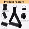 Vida Fuerte Agarraderas Tipo D Nylon Gym Maneral/asa Para Polea