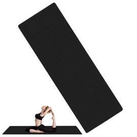 Fold Up Yoga Mat - Anti-Slip Portable Folding Double-sided Workout Mat - Household Mute Exercise Mat With Carry Bag For Yoga, Pilates