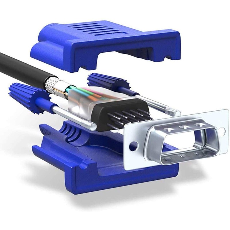 PASOW VGA to VGA Monitor Cable HD15 Male to Male