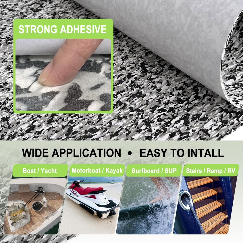 Sea Deck Boat Flooring EVA Foam Boat Decking Self Adhesive