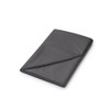Helena Springfield Plain Dye Percale 50/50 Flat Sheet, Single, Charcoal