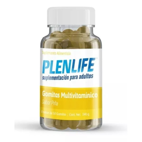 Plenlife Kit C/4pz Gomitas Multivitamin Adulto Plenlife 240g Variedad
