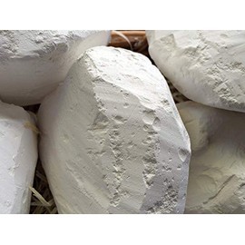 UCLAYS Red Chalk Edible Chalk Chunks (Clumps) Natural for Eating (Food), 1 lb (450 g)