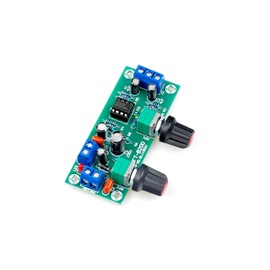 LIVISN DC 12V-24V Low-Pass Filter NE5532 Subwoofer Process Pre-Amplifier Preamp Board Electric Circuit Integrated Circuits