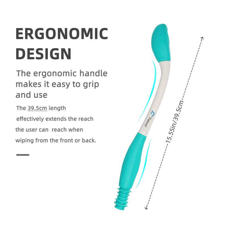 Fanwer Toilet Aids Tools,Long Reach Comfort Wipe,Extends Your Reach Over