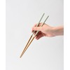 BRUNO BRUNO Susu Bamboo Corner Round Collar Chopsticks 11.8 inches