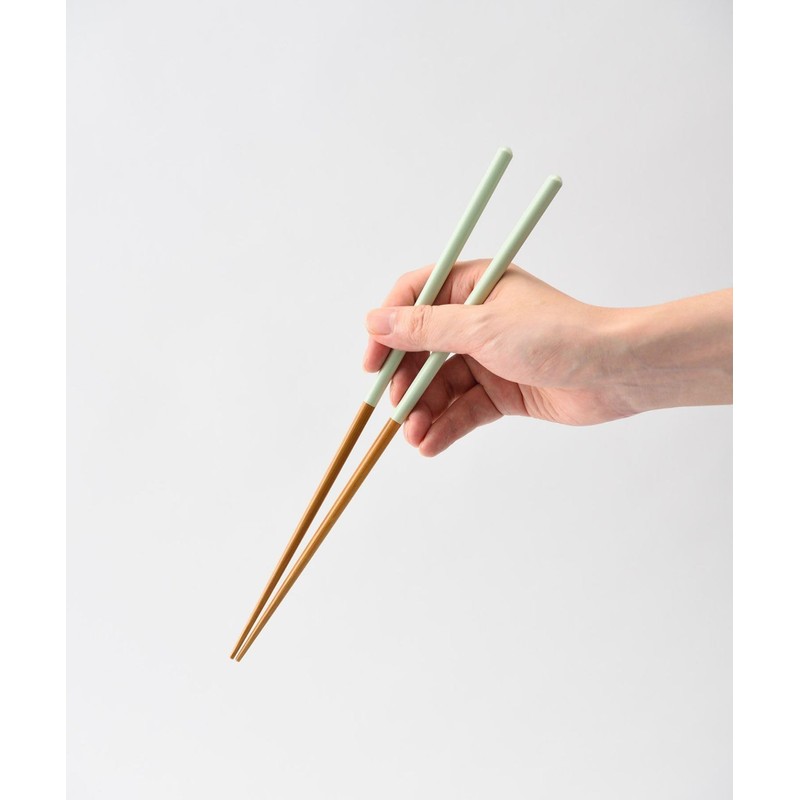 BRUNO BRUNO Susu Bamboo Corner Round Collar Chopsticks 11.8 inches