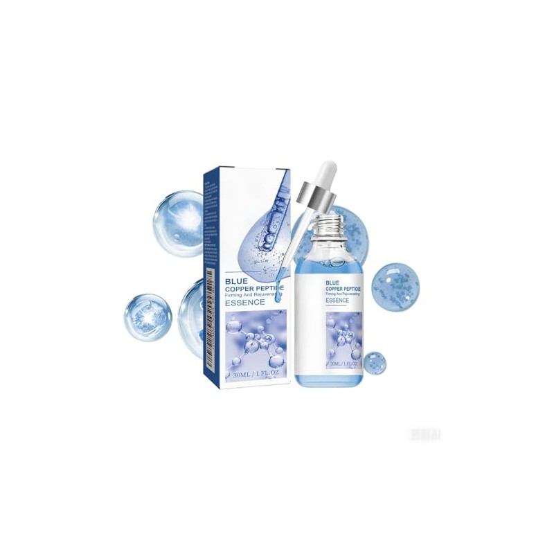 Blue Copper Peptide Anti-Aging Serum - Firming, Hydrating & Pore-Minimising