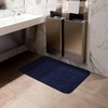 G-Floor Drip & Dry Blue Universal Restroom Mat (29" x