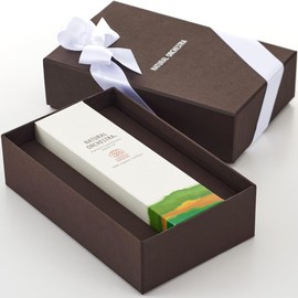 NATURAL ORCHESTRA GF210 Premium Gift Set, Organic Jojoba Oil, 6.3 fl oz (210 ml), Present, Pure White Ribbon and Outer Box, Golden Jojoba Oil, Petite Gift, For Women, Birthdays, Births, Giving Care,