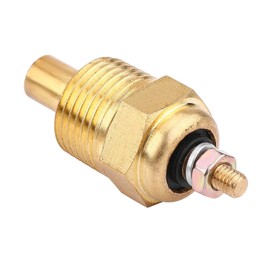 CYSFETENA Metal Water Temperature Sensor,Golden Coolant Temp Sensor,Accurate Temperature Sending Unit for 806490T,18-5897 and 9-42400
