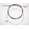 Deluxe 56502-54A PANHEAD SHOVELHEAD THROTTLE & SPARK CONTROL CABLE KIT