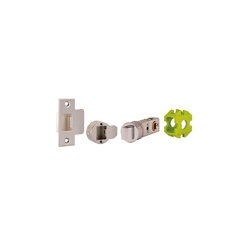Jigetch JTL4021 Smart Passage Latch, Polished Chrome