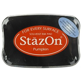 StazOn Solvent Ink Pad-Pumpkin