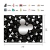 EOALOR EOA 7(W) x5(H) FT Cartoon Mouse Pattern Silver Black