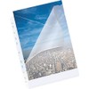Exxo by HFP 35161 10 Document Sleeves A4 Open Top and Side, Transparent Clear